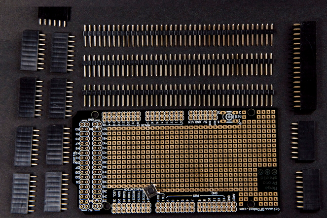 메가 프로토 타이핑 쉴드 For Arduino Mega [DFR0016]